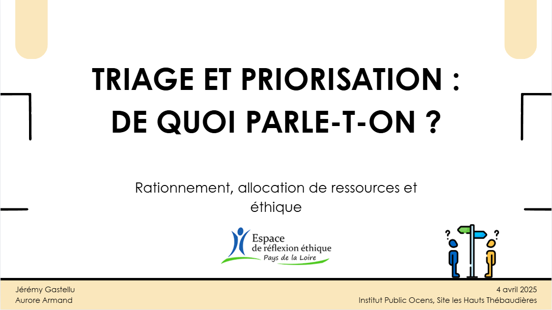 Triage et priorisation
